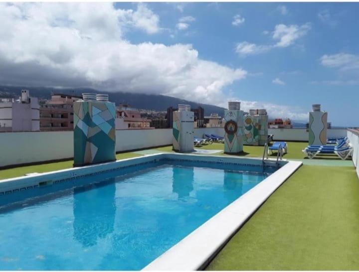 Toplage. Blick. Sauber. Guenstig. Pool. Gepflegt Πουέρτο Ντε Λα Κρουζ Εξωτερικό φωτογραφία